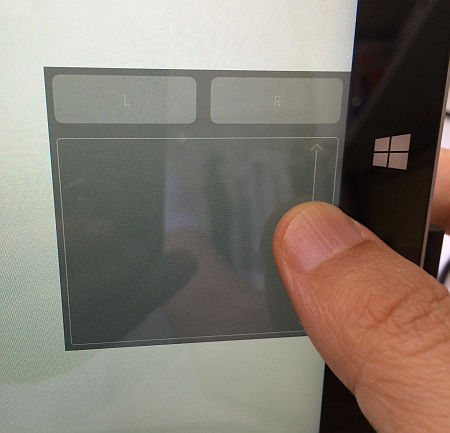 Windowsタブレットのデスクトップ操作を仮想タッチパッドで快適にするフリーソフト「TouchMousePointer（タッチマウスポインタ）」