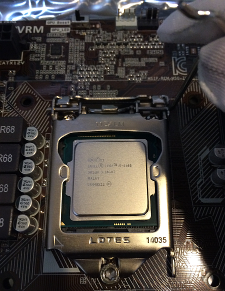 自作PC の M/B と CPU を ASUS H97M-PLUS と Intel Core i5-4460 に交換しました | なにごとも経験