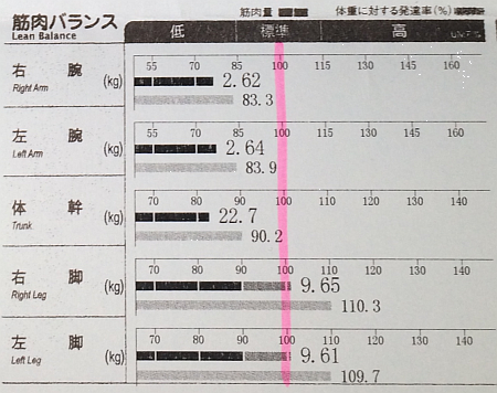 体成分測定結果から分かるスポーツクラブ「メガロス」に 1ヶ月通った成果