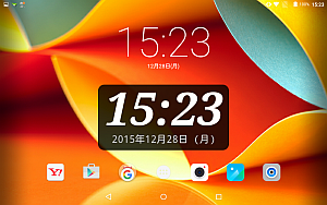Android 端末のホーム画面で日時の数字を大きく見やすく設定できる「DIGI 時計ウィジェット」