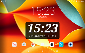 Android 端末のホーム画面で日時の数字を大きく見やすく設定できる Digi 時計ウィジェット なにごとも経験