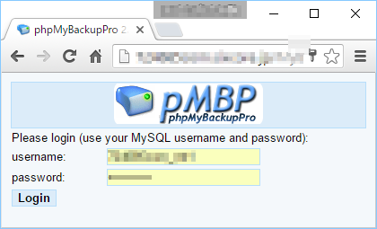 MySQLデータベースを毎日、自動バックアップできるフリーウエア「phpMyBackupPro」