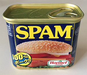 スパムメールの語源でもある「SPAM」の缶詰めを買って「スパムとゴーヤのチャンプル」に挑戦