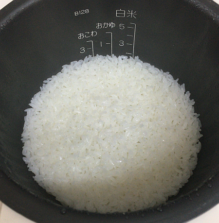 20年前の 5.5合炊き炊飯器で 1～2合の少量でもご飯はおいしく炊けるか