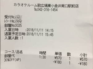 日曜の昼間から まだ新しい カラオケルーム歌広場 東小金井南口駅前店 で歌ってみました なにごとも経験