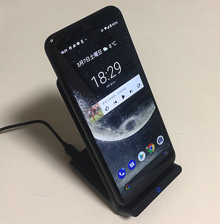 ワイヤレス充電スタンド「Anker PowerWave 10 Stand」で Pixel 4 を快適充電