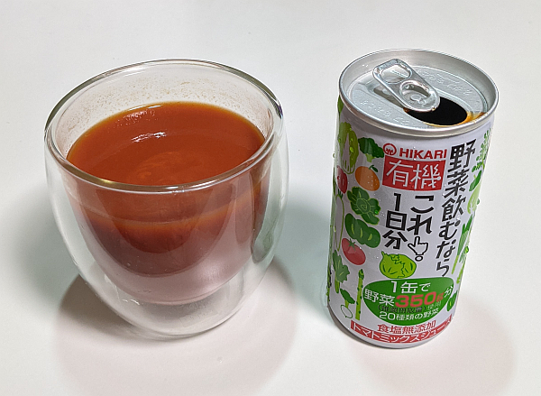 濃厚でおいしい野菜ジュース「HIKARI（光食品）有機野菜飲むならこれ！1日分」を箱買い（30本入）